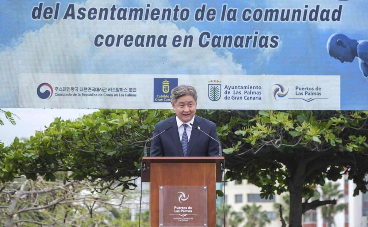 Gran Fest, evento que conmemora la llegada del primer buque de la flota coreana a Canarias