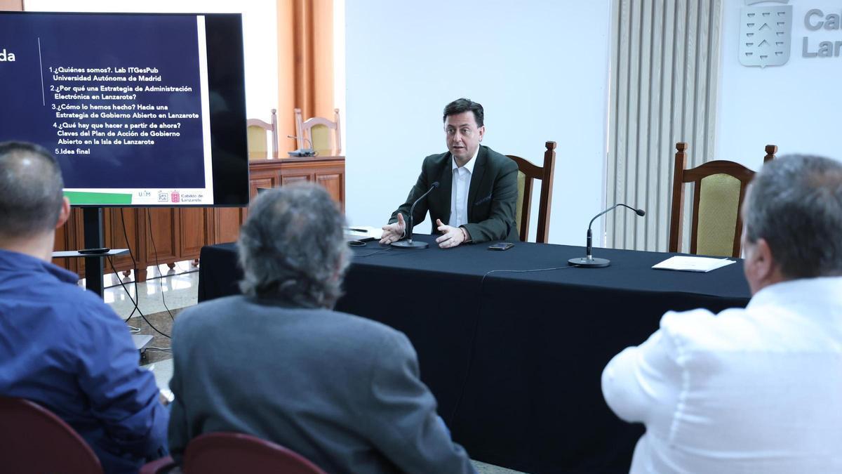 Presentación Estrategia Administración Electrónica en Lanzarote.
