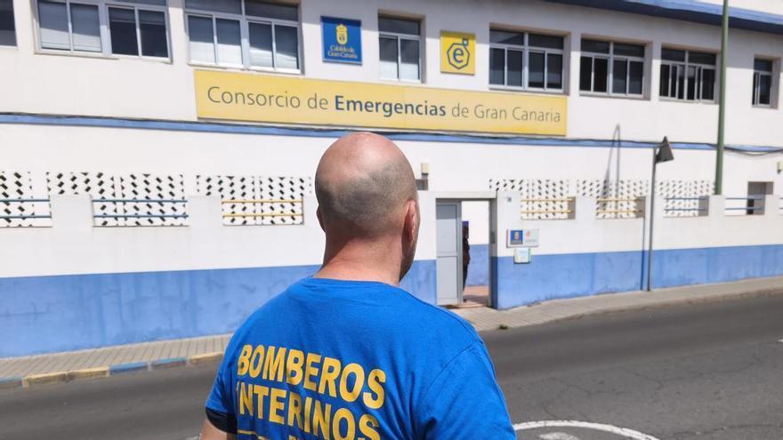 Los bomberos interinos de Gran Canaria se encomiendan a una resolución judicial de ultima hora para frenar las oposiciones