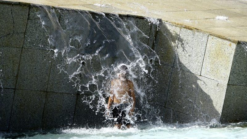 Domingo de calor en Zaragoza