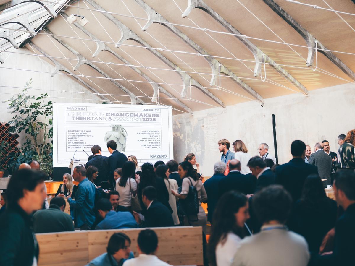 Panorámica del encuentro 'The food changemakers' celebrado en el espacio TRAMO de Madrid.