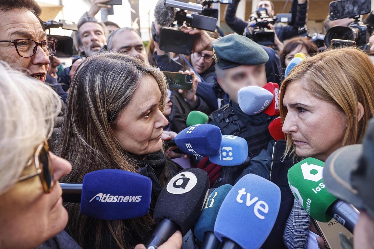 Rosa Álvarez, el lunes, ante Salomé Pradas.