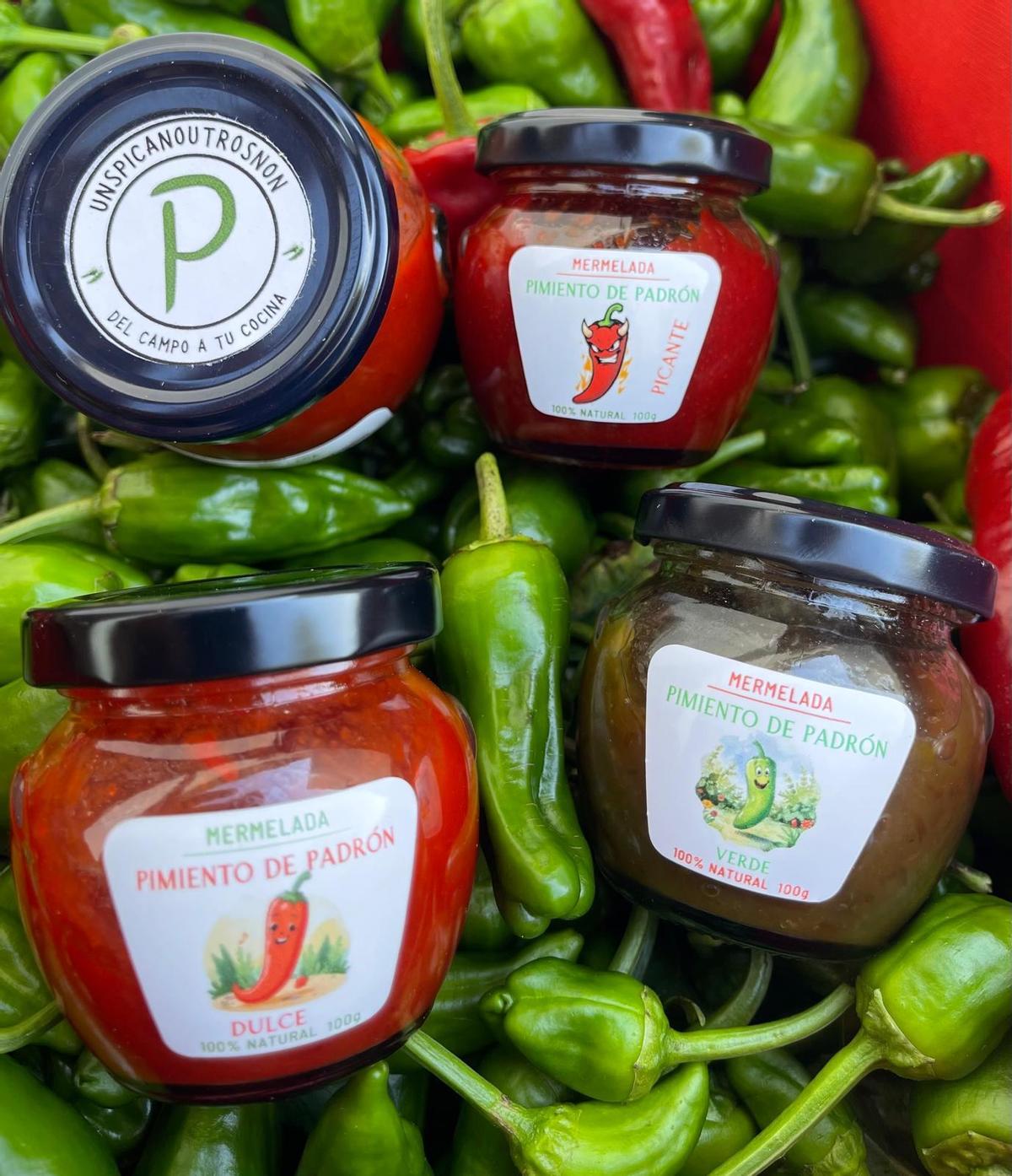 Los pimientos "de la casa".