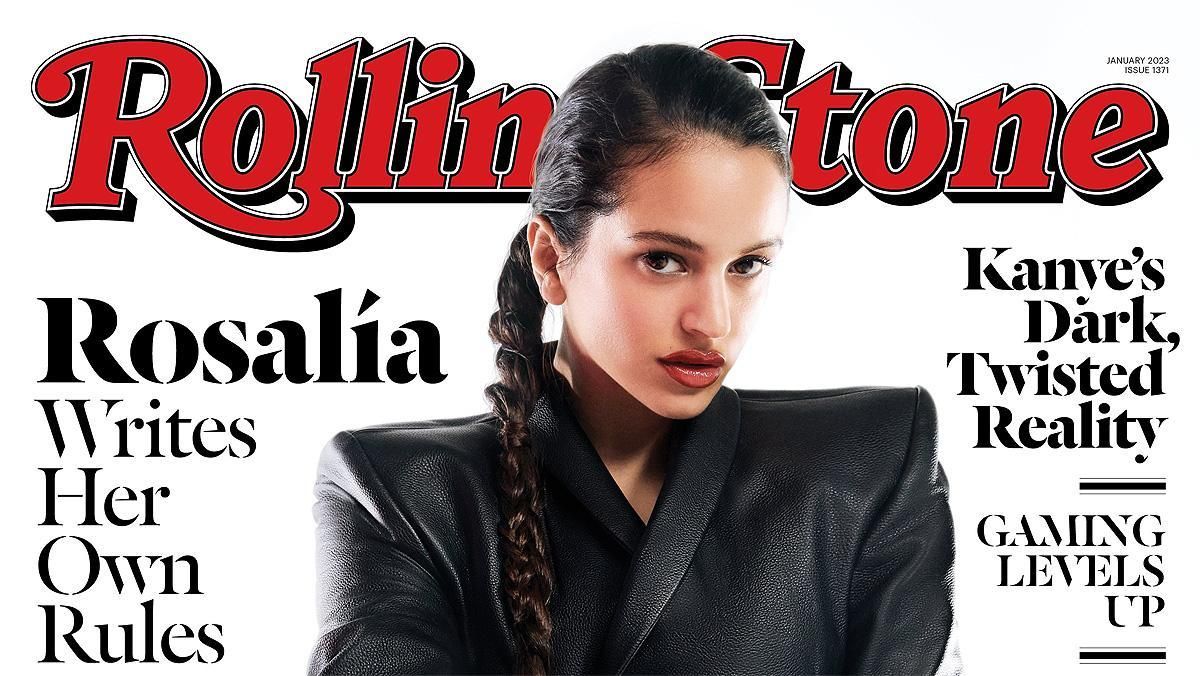 Rosalía protagoniza el último número de la revista 'Rolling Stone'.