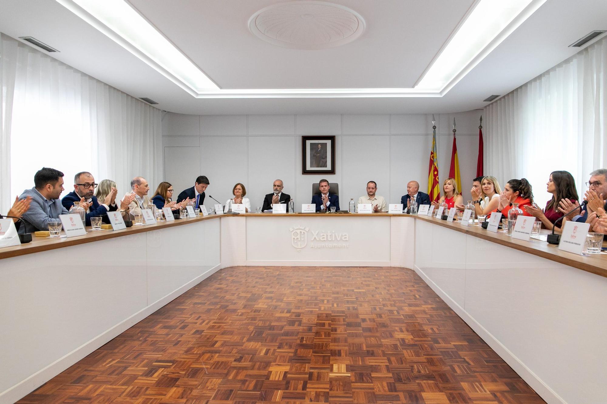 Así ha sido el pleno de constitución del Ayuntamiento de Xàtiva