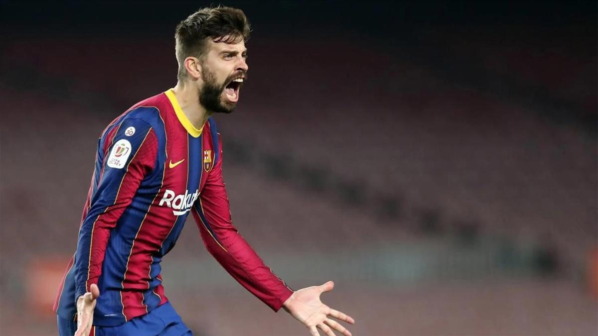 Gerard Piqué, euforia culé