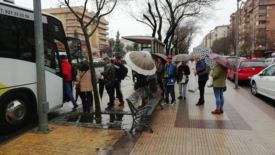 El Ayuntamiento de Cáceres da razones de seguridad para limitar las paradas de los autobuses