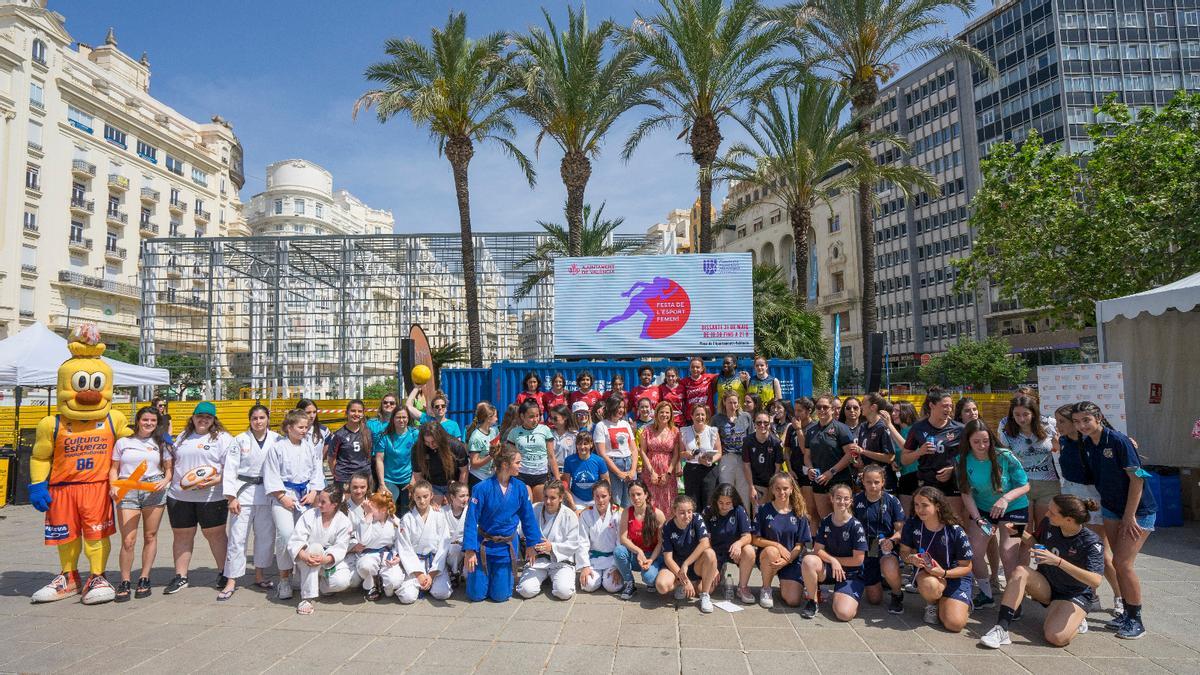 Gran asistencia en la Festa de l'Esport Femení