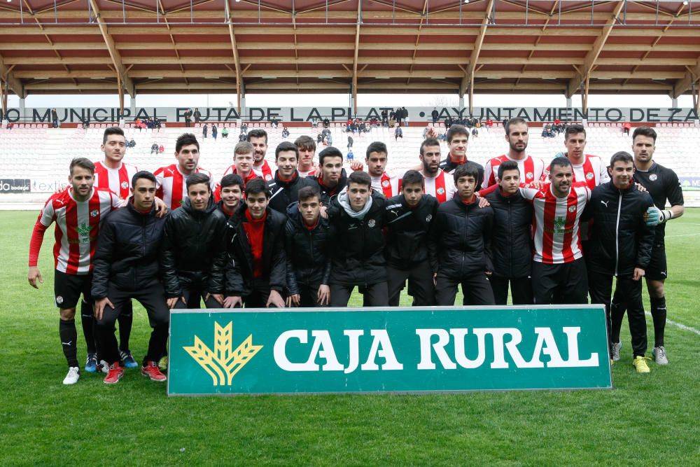 Victoria del Zamora CF ante el Numancia B