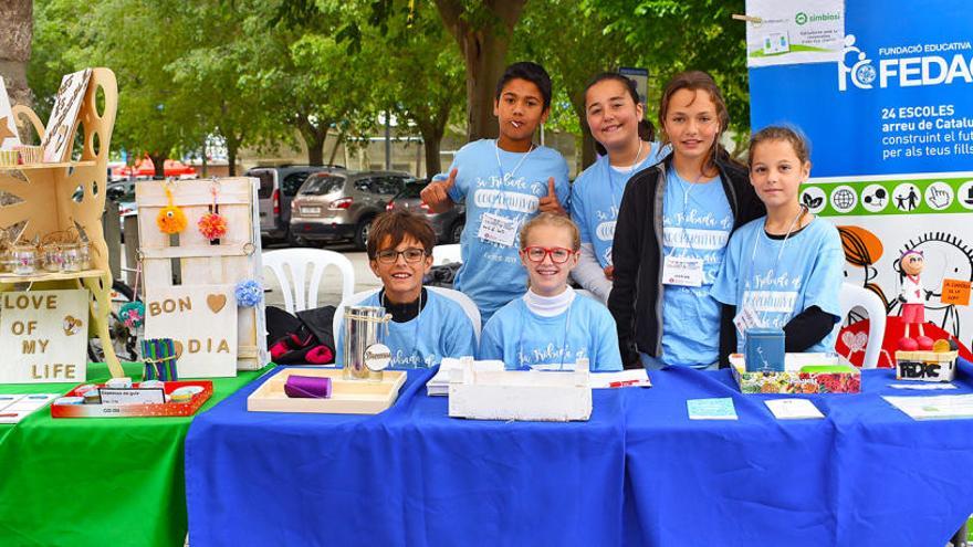 Alumnes de l&#039;escola FEDAC