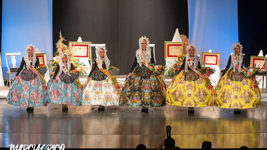 Elda proclama a las Falleras Mayores y sus Damas de Honor