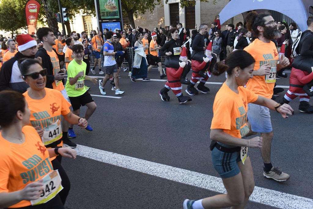 La San Silvestre 2025 en Murcia, en fotografías