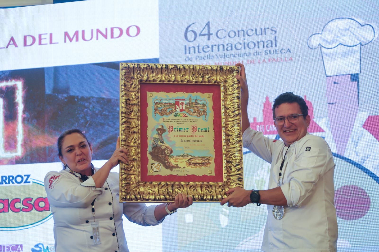 Ganadores de la 64ª edición del Concurso Internacional de Paella Valenciana en Sueca