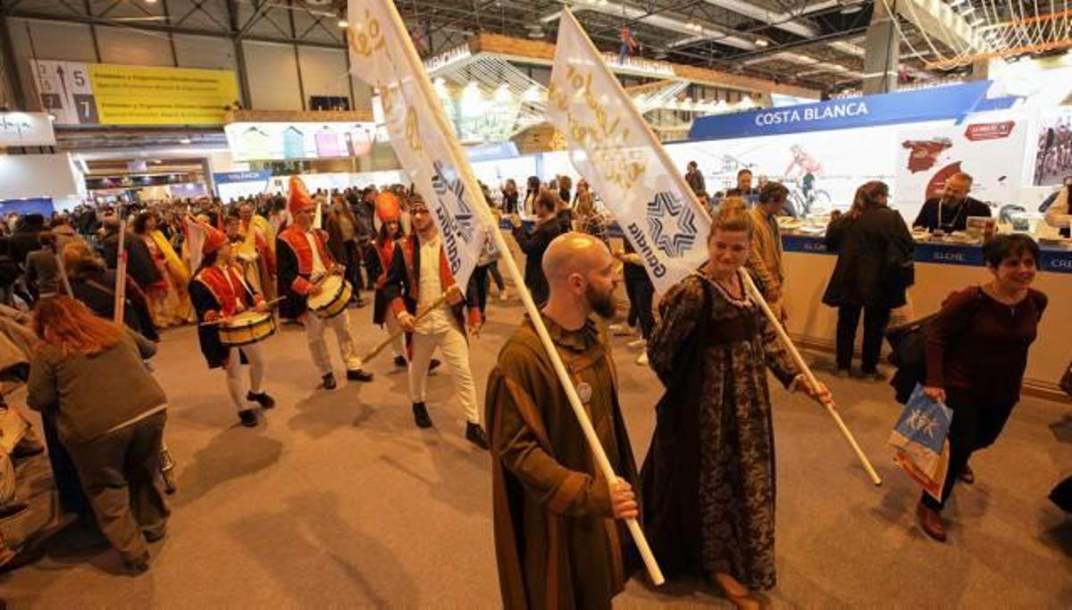 Gandia deslumbra en Fitur con su espectáculo «Esplendor Mediterráneo»