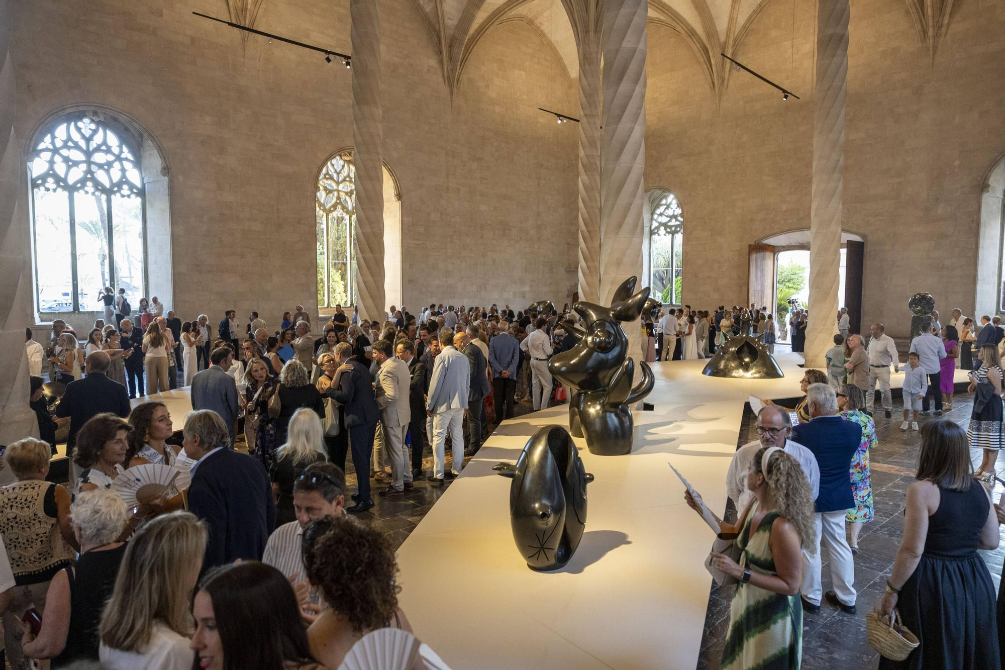 La exposició de Miró en La Llotja, en imágenes