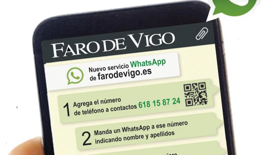 El servicio de WhatsApp de FARO logra en una semana más de 2.500 usuarios