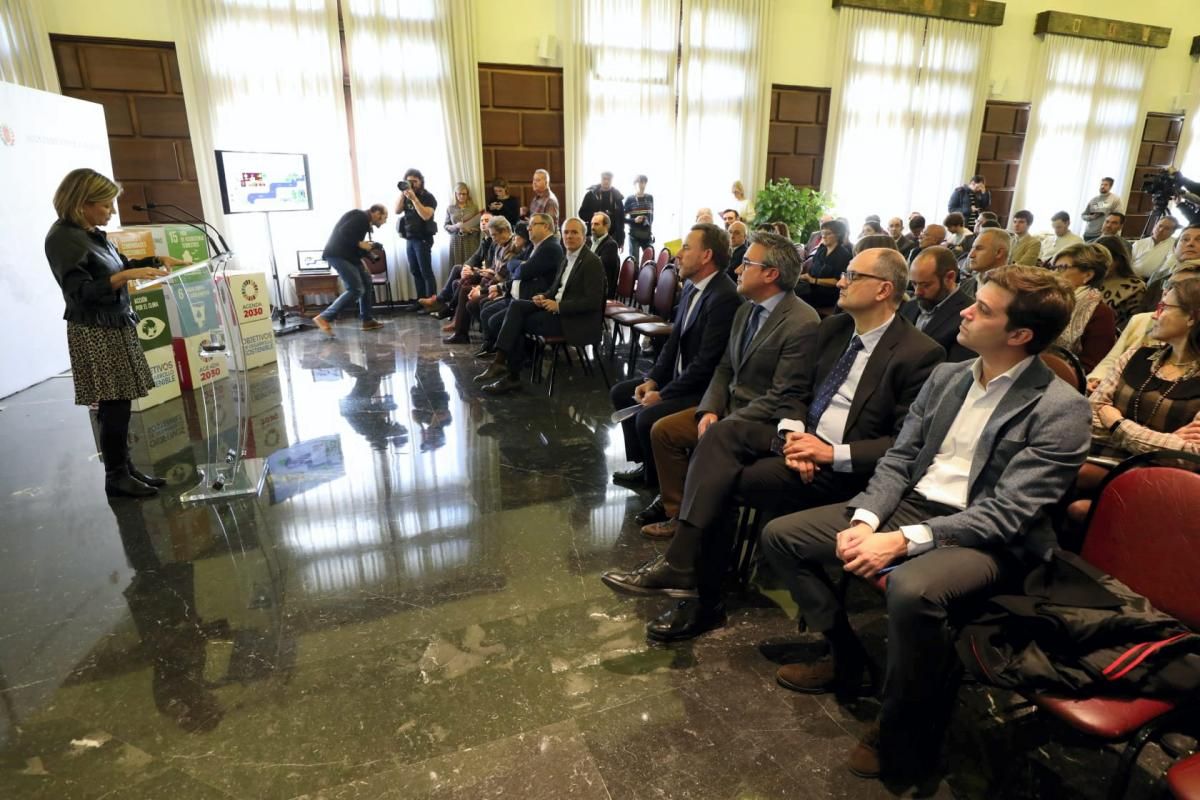 Acto institucional 'Los retos de Zaragoza frente al cambio climático'