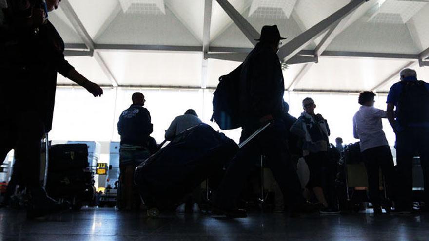 Imagen del interior del aeropuerto de Málaga.