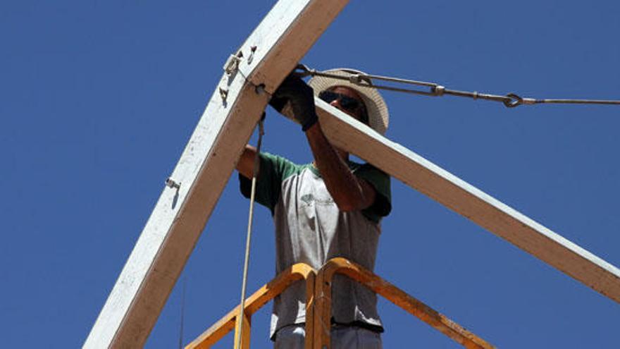 La construcción es el segundo sector con más siniestros.