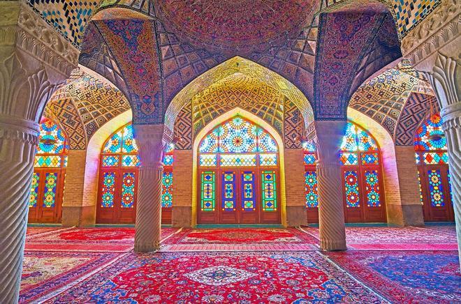 Shiraz Mezquita rosa