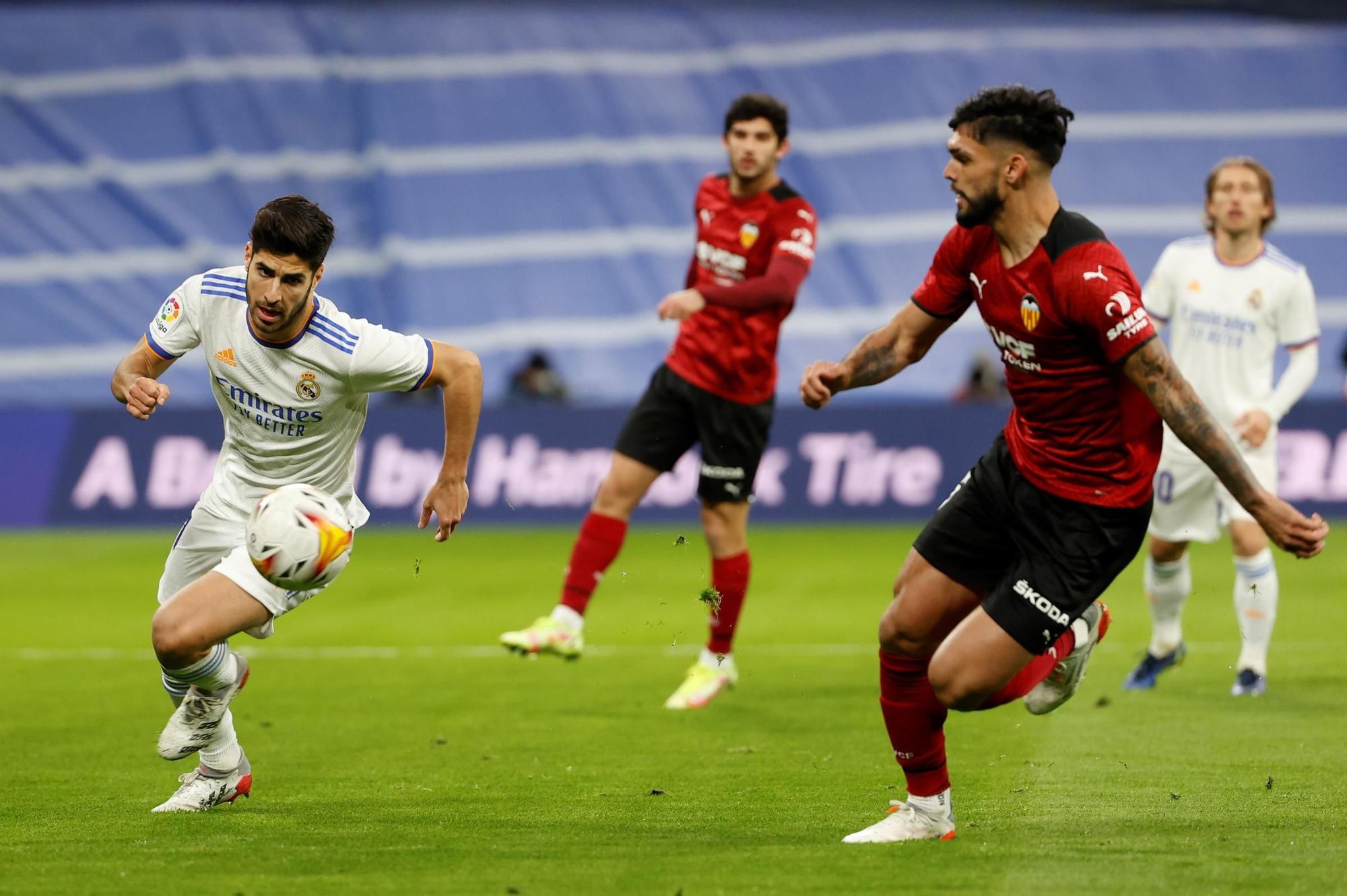 Real Madrid - Valencia, en imágenes