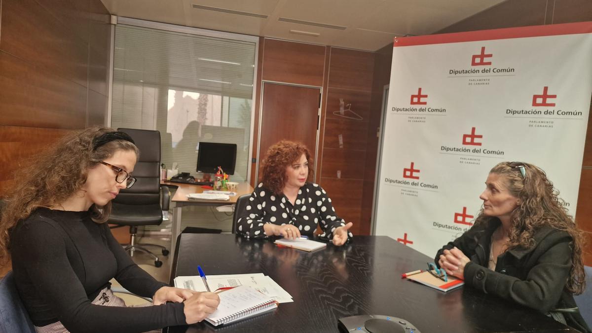 Reunión de Beatriz Barrera y María Noel Navas