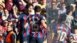 El 1x1 de los jugadores del Barça, al descanso ante el Espanyol