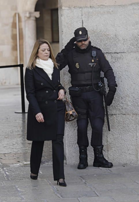 El día de la Sentencia de Nóos en la Audiencia de Palma