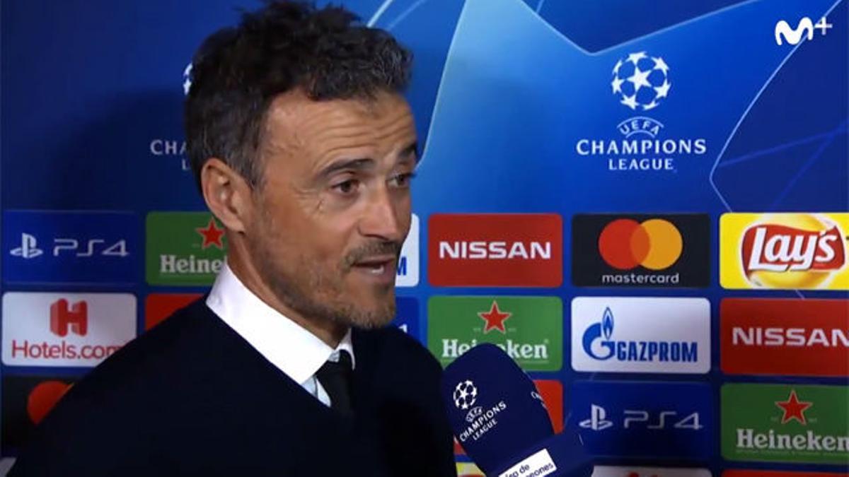 Luis Enrique: Veo a Alba a un gran nivel