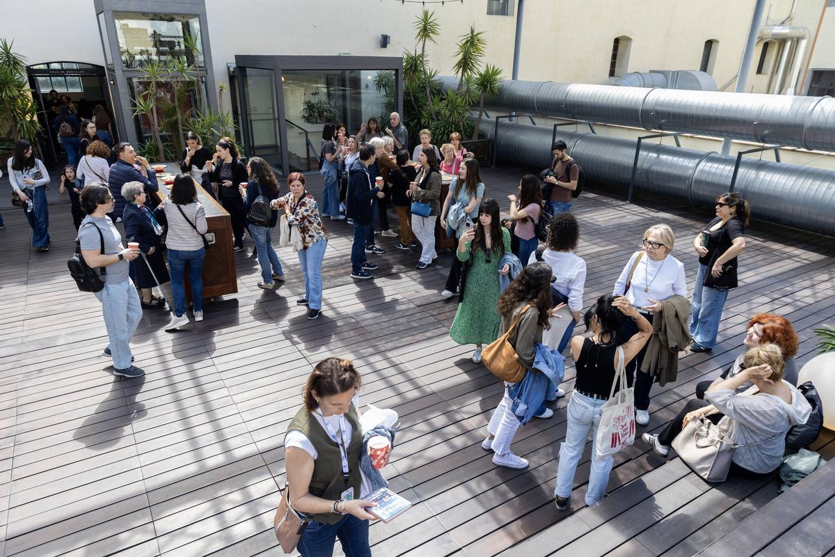 Fiesta de la Lectura en la Antigua Fabrica Damm de Barcelona