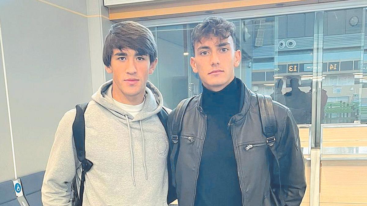 Rubo y Jesús Vázquez quieren estar en el europeo Sub19