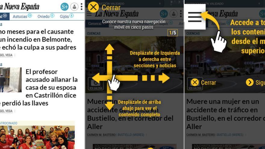 LA NUEVA ESPAÑA estrena su nueva versión móvil