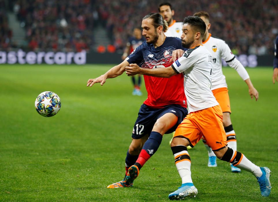 Champions League: Imágenes del Lille-Valencia.