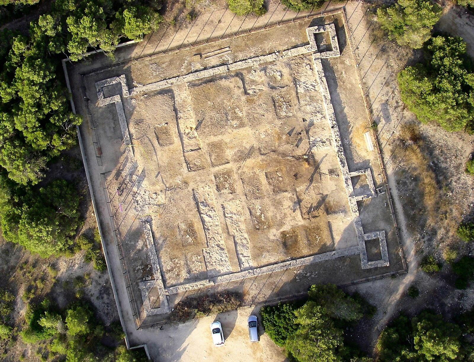 Castellum Romano de Can Blai (Formentera).