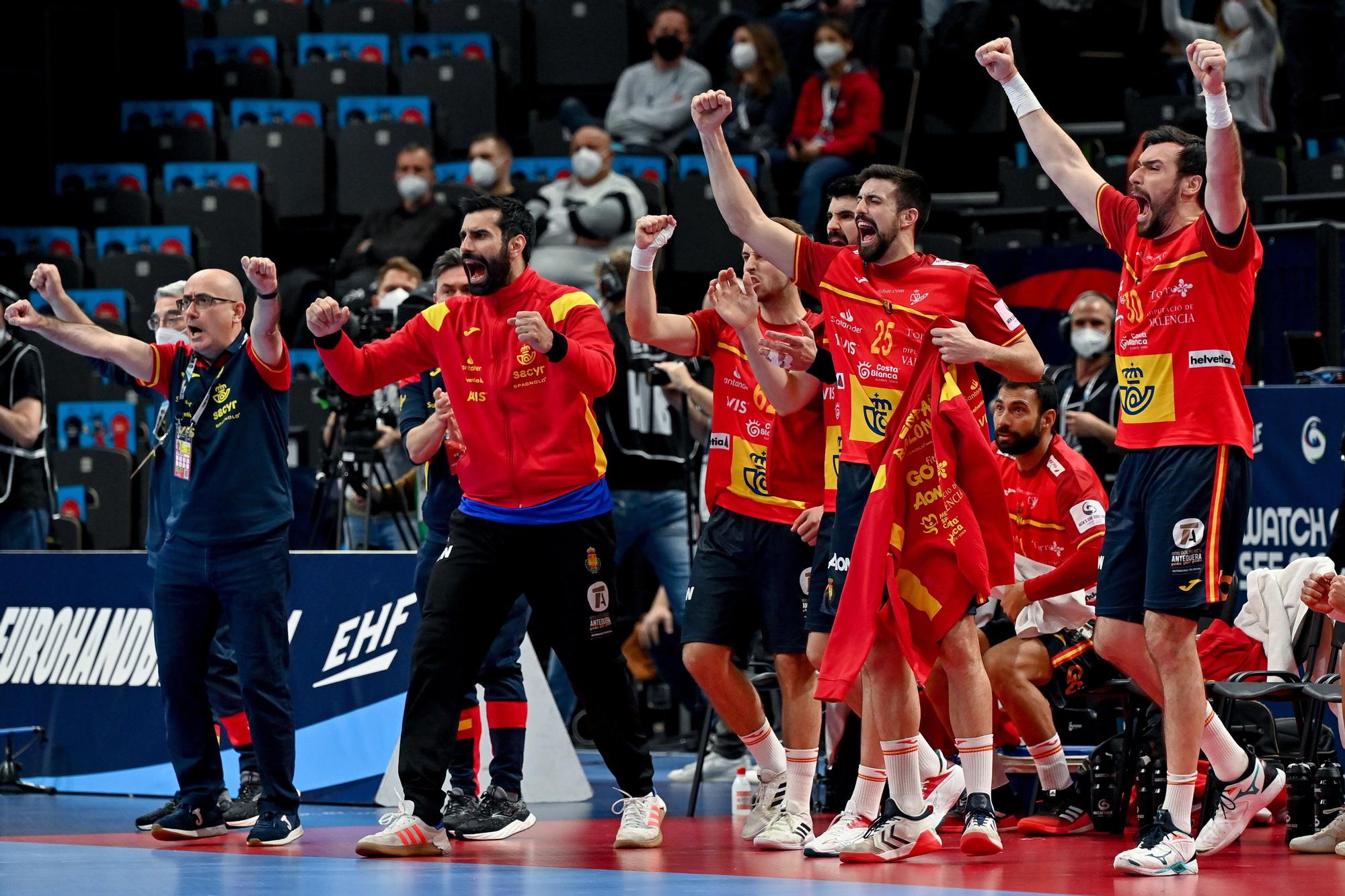 España alcanza la final del Europeo de Balonmano