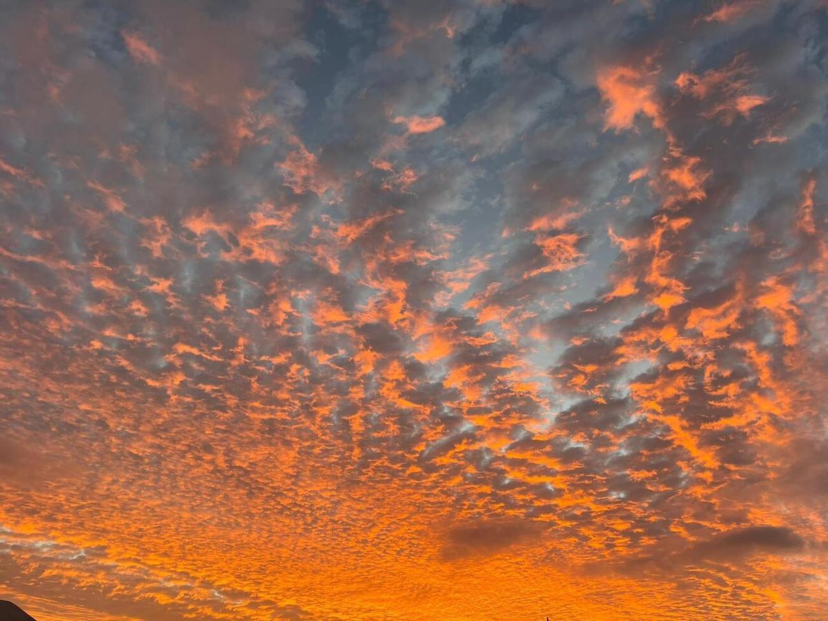 Atardecer en Tías.