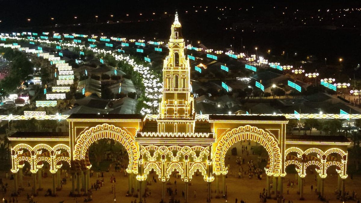 Vista de la Feria de Córdoba.