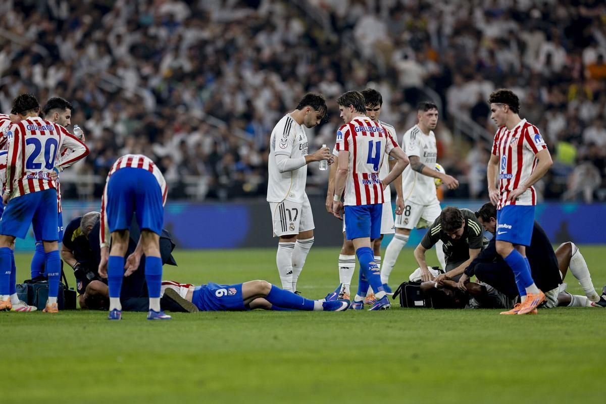 Supercopa | Atlético de Madrid-Real Madrid, en imágenes