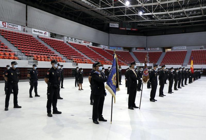 Jura de bandera de 6o nuevos policías nacionales