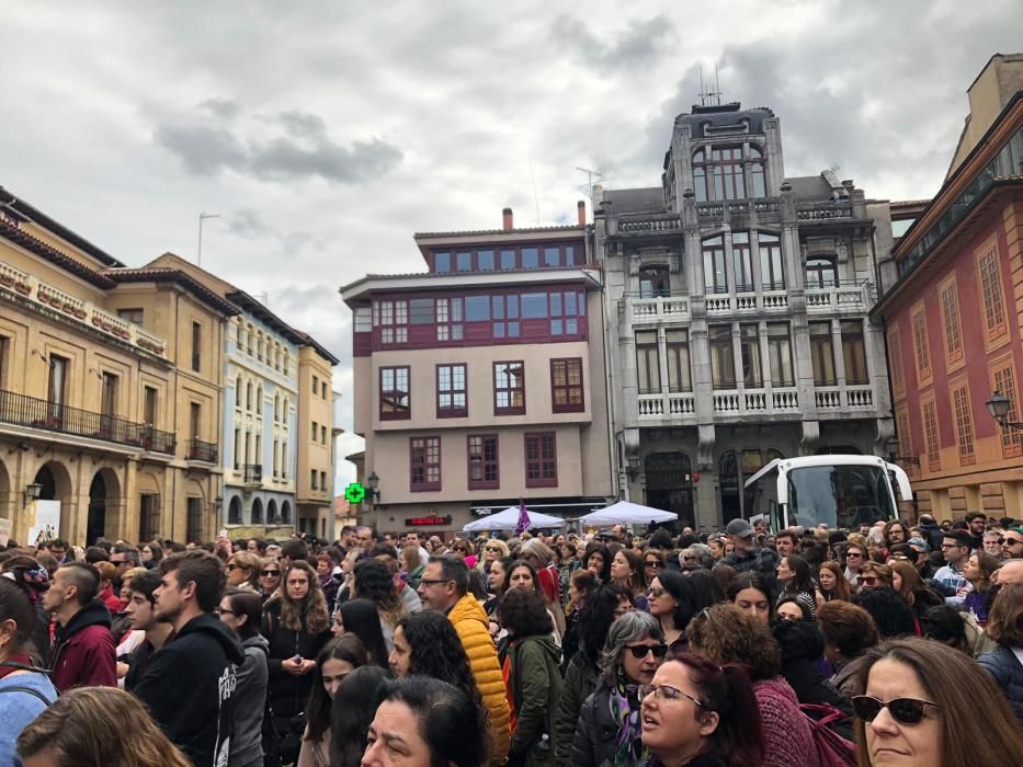 8-M en Asturias: El feminismo inunda las plazas