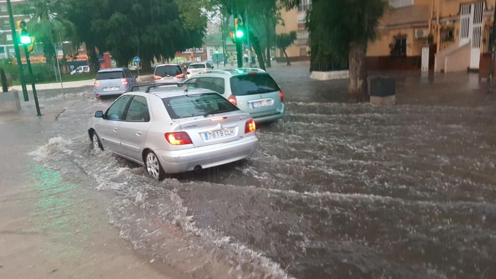 Avenida de Europa, en Málaga capital.