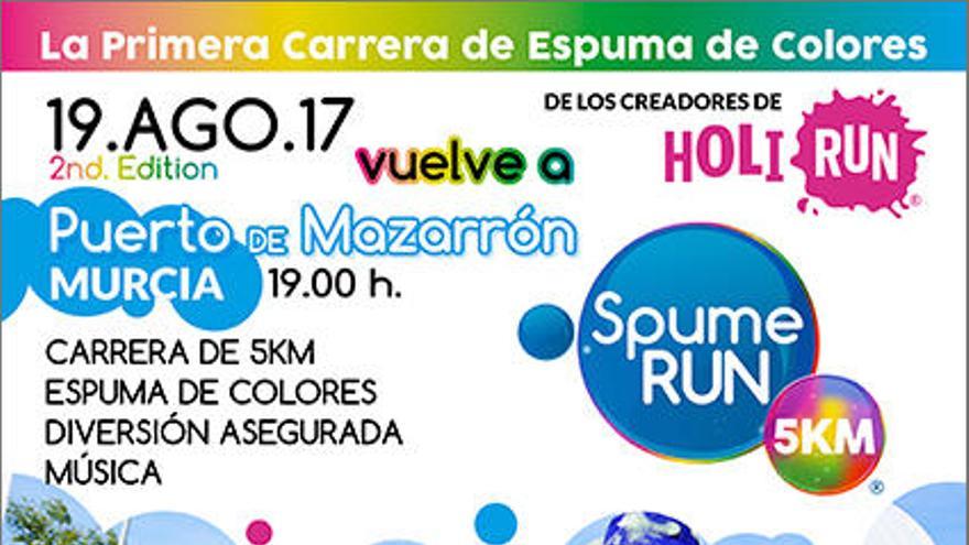 Mazarrón acoge el 19 de agosto una nueva Spume Run de cinco kilómetros