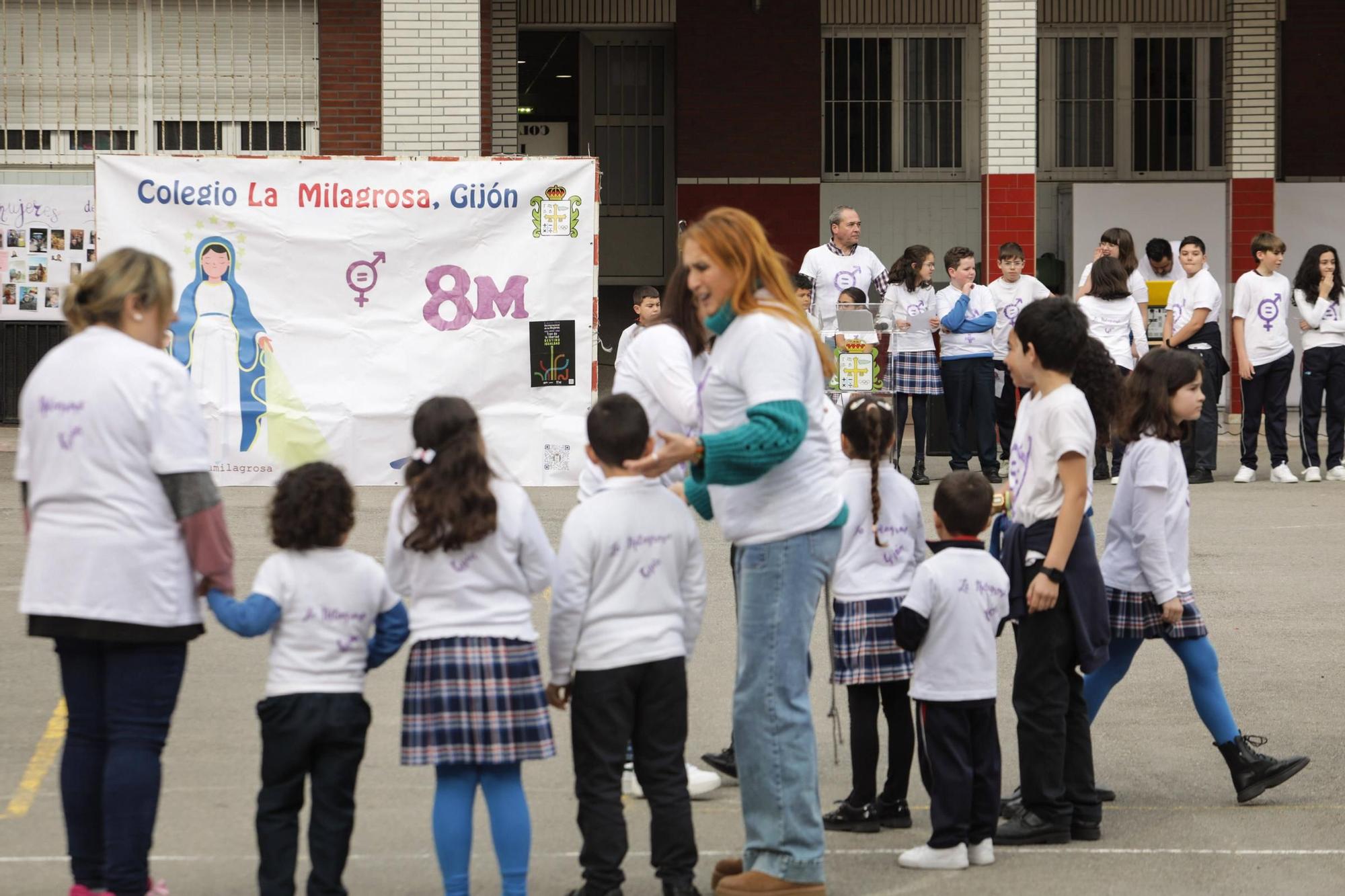 Los centros educativos celebran el Día de la Mujer (en imágenes)