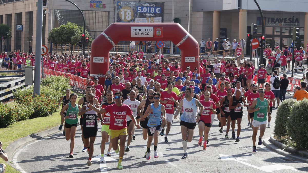 El Vigo solidario que clama contra la violencia de género.