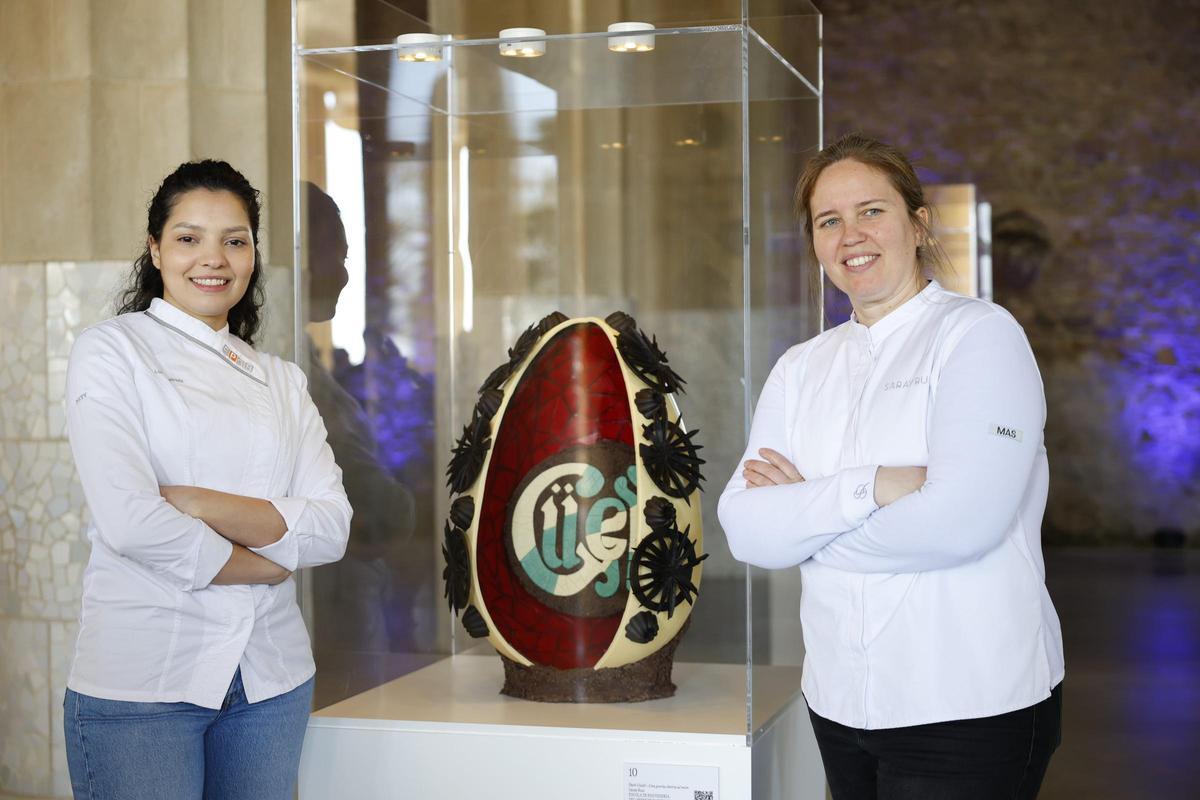 Saray Ruiz i Lluïsa Estrada (EPGB), con ‘Park Güell – Una porta oberta al món’