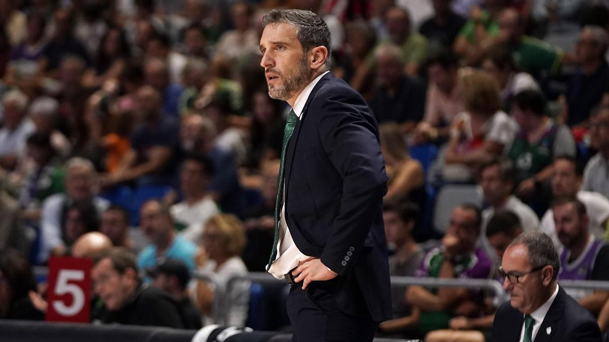 Ibon Navarro, entrenador del Unicaja.