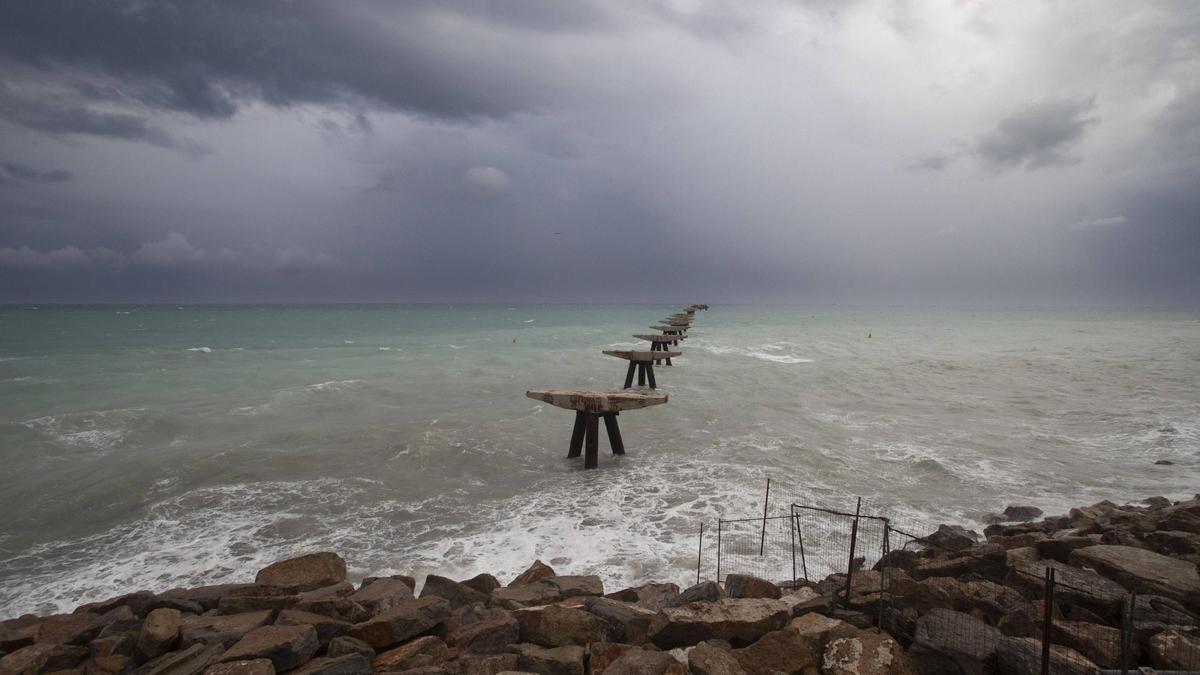 Vista del tramo marítimo del Pantalán.