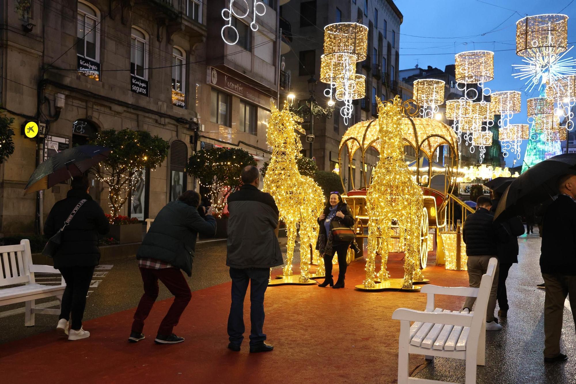 ¡Y la Navidad llegó a su fin! Así fue el acto de apagado de luces