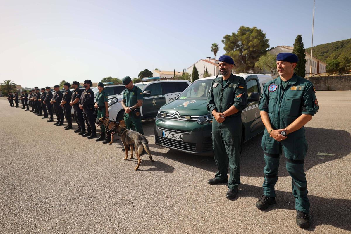 Refuerzos de la Guardia Civil para este verano.