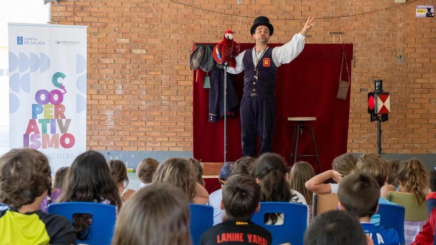El CEIP Domaio vuelve a reinar en los premios de cooperativismo